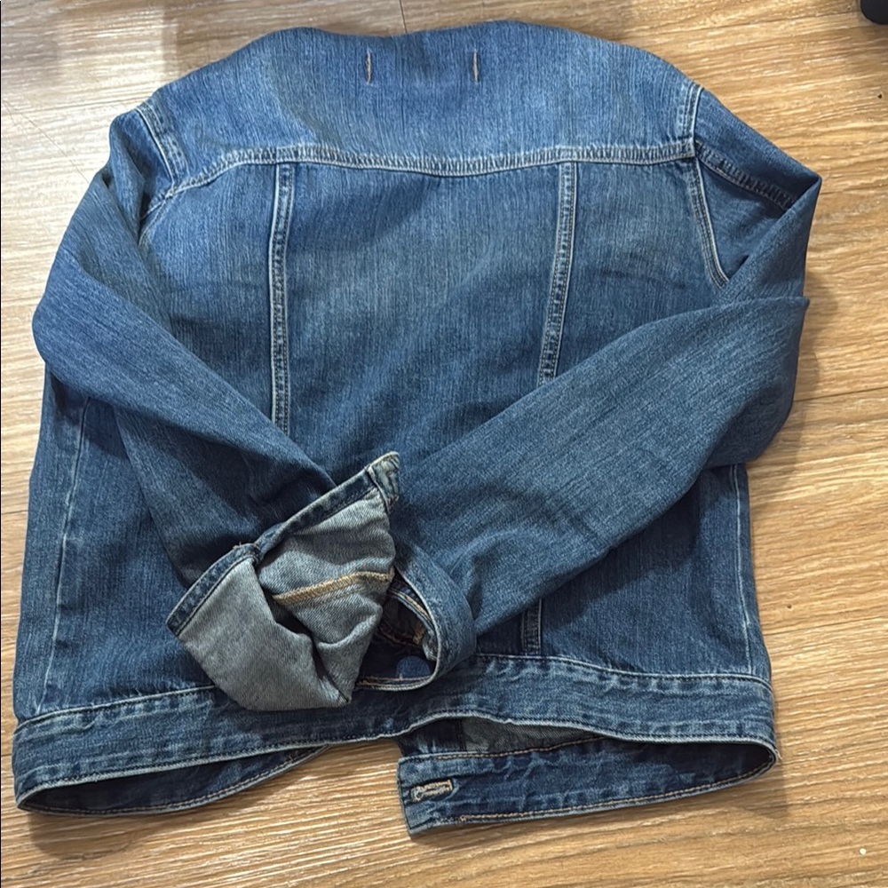 Express Classic Indigo Denim Jacket - Picture 2 of 3